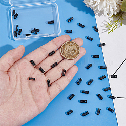 40 шт. полые бусины из нержавеющей стали 304&nbsp;STAS-UN0060-15