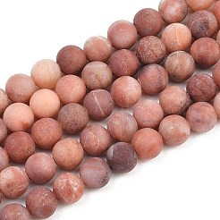 Chapelets de perles en aventurine rose naturel&nbsp;LS-G-G716-01-6mm