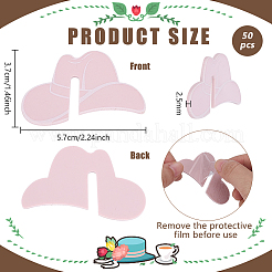 50шт акриловые подвески для бокалов&nbsp;AJEW-FG0005-09