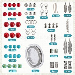DIY-Set zur Herstellung von Armbändern aus ethnischen Edelsteinen&nbsp;DIY-SC0020-96