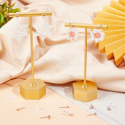 6 пара 3 размера 925 фурнитура для сережек из стерлингового серебра&nbsp;STER-BBC0001-63RG