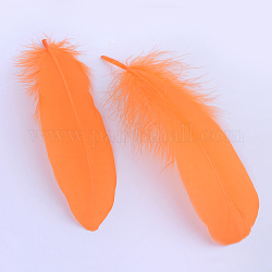 Аксессуары костюма гуся перо, окрашенные, оранжевые, 160~215x36~47 мм