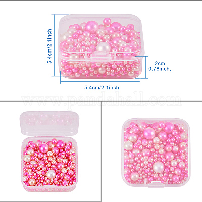 Wholesale BENECREAT 18 pack Square Clear Plastic Bead Storage