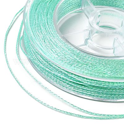 10 рулон 10 цвета 6-слойный шнур из полиэстера для домашних животных&nbsp;OCOR-L046-03B-1