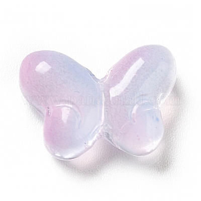 Transparente Backfarbe Glasperlen&nbsp;GLAA-F115-01J-1