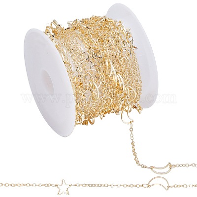 Латунные соединительные цепи ручной работы CHC-F010-01-G-A-1