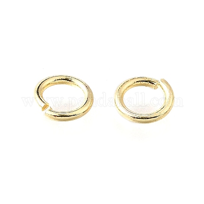 Латунные кольца прыжок открыт KK-V007-004G-08-1