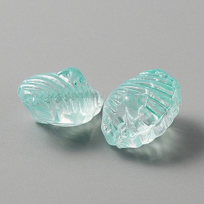 Прозрачные бусины лэмпворк ручной работы LAMP-CJC0012-03F-1