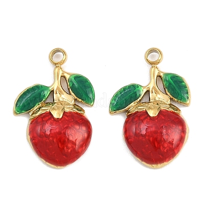 Подвески из нержавеющей стали 304 с эмалью STAS-Z166-23B-G-1