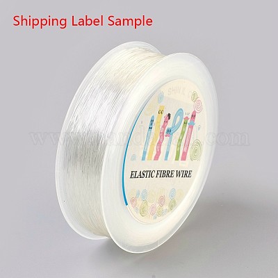 Elastic Crystal Thread, Stretchy String Bead Cord, for Beaded Jewelry  Making, Clear, 0.4mm, about 21.87 yards(20m)/roll