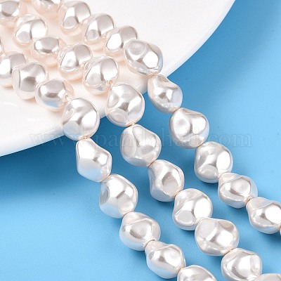 Прозрачные брызги окрашенные стеклянные бусы пряди GLAA-N001-31-1