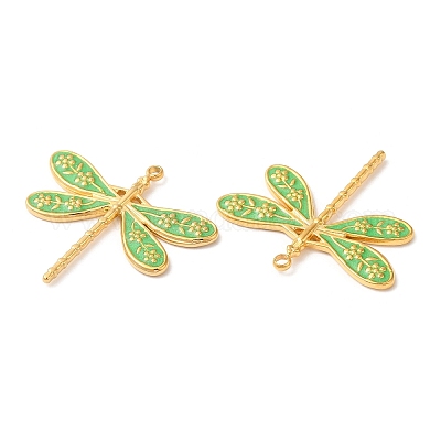 Подвески из нержавеющей стали 304 с эмалью STAS-K256-06G-02-1