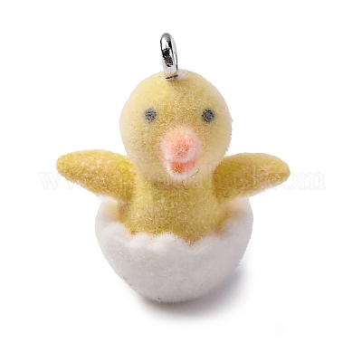 Кулоны из флокированной смолы FIND-S001-14L-1