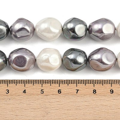 Гальванические оболочки жемчужные бусы пряди BSHE-H113-03B-1