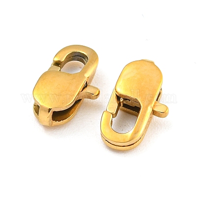 Ионное покрытие (ip) застежки-лобстеры из нержавеющей стали 304 STAS-G201-06F-G-1