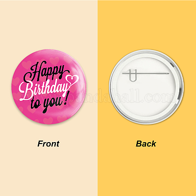 Брошь из белой жести JEWB-WH0012-025-1