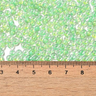 Прозрачный стеклянный круглый бисер SEED-B001-05A-06-1
