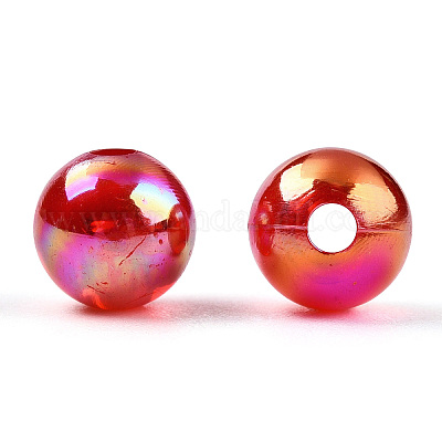 Прозрачные акриловые бусины MACR-T046-01E-15-1