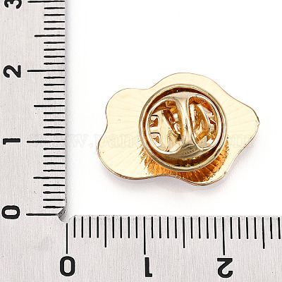 Эмалированная булавка в форме яичницы JEWB-T005-01-1