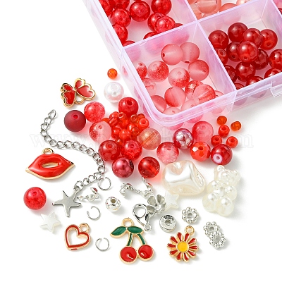 Наборы для изготовления браслетов из сплава эмали DIY-FS0007-51-1