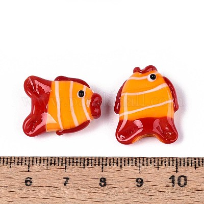 Бусины лэмпворк  LAMP-T021-34G-1