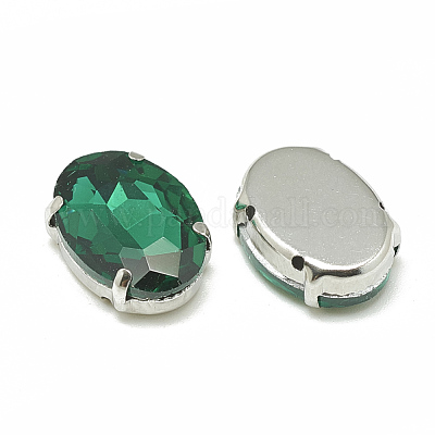 Шить на горный хрусталь RGLA-T091-8x10mm-15P-1