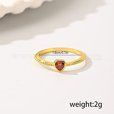 Женские кольца на палец из латуни с микропаве и кубическим цирконием ZG1628-1