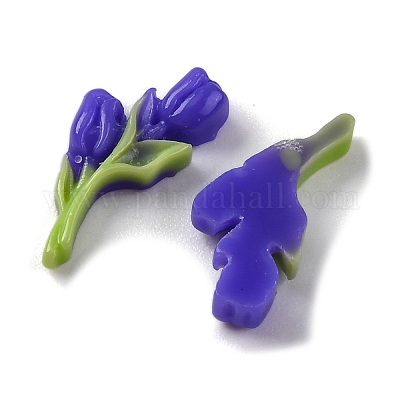 Светящиеся и двухцветные смоляные декодированные кабошоны RESI-Z032-02B-1