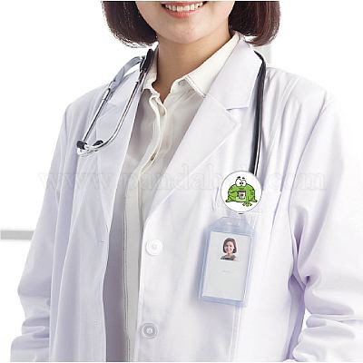 Cute Frog Ladybird Dog Animals Retractable Pull Nurse Students Badge Reel ID  Lanyard Name Tag Card