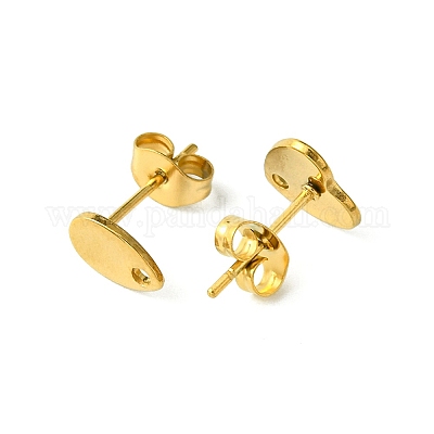 Фурнитура для сережек из нержавеющей стали 304 STAS-FS0001-48A-1