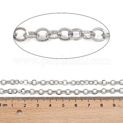 Овальные звенья цепи из нержавеющей стали 304 CHS-G044-02P-1