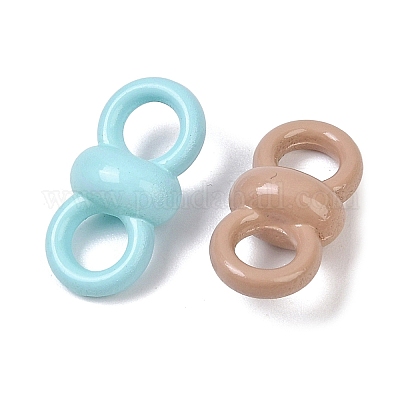 Непрозрачные акриловые подвески MACR-C039-06-1