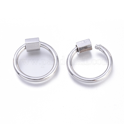 Латунные брелоки с карабином KK-I673-09P-1