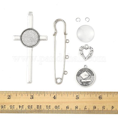 Железная килт булавки броши фурнитура DIY-FS0009-47-1