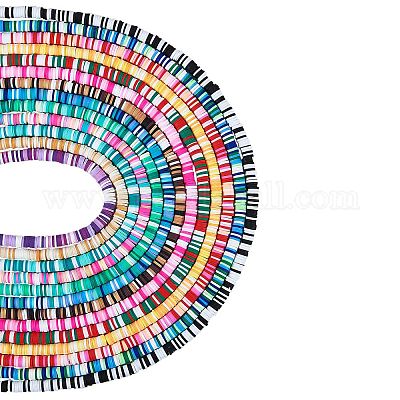 13 нитка 13 цвета бусины из полимерной глины ручной работы CLAY-SZ0001-18-1