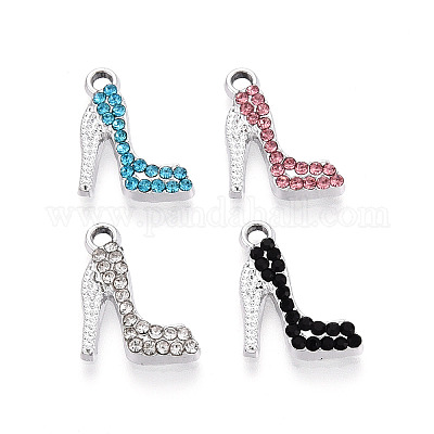 Подвески из сплава и страза PALLOY-T092-25P-1