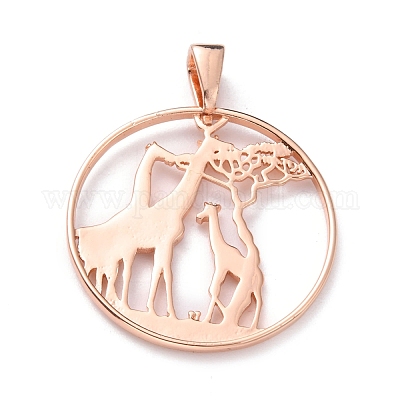 Латунные подвески KK-H758-01RG-1