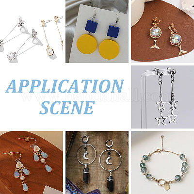 1000 шт. штифты для глаз из нержавеющей стали STAS-UN0058-29-1