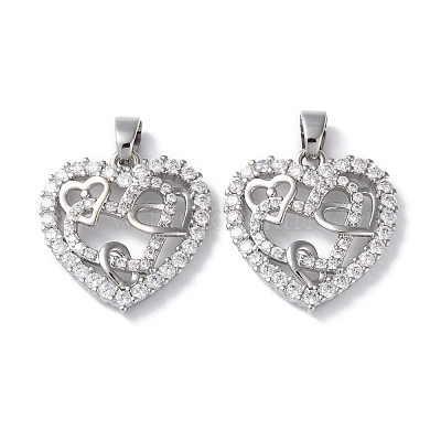 Стойки обшивки латунь микро проложить Циркон подвеску KK-K340-04P-1