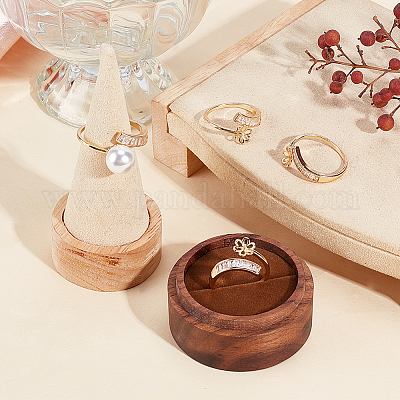 4 шт. латунное кольцо-манжета с микропаве из прозрачного кубического циркония KK-BBC0008-81-1