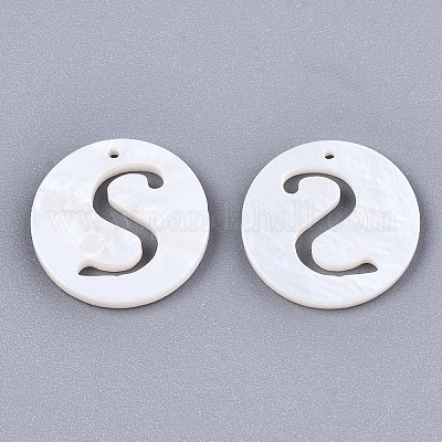 Подвески из натуральных пресноводных ракушек X-SHEL-S276-119S-1