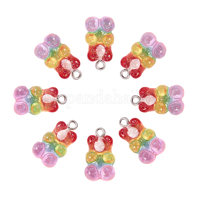 Смола с подвесками из золотой фольги RESI-CJC0014-05-1