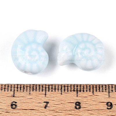 Фарфоровые бусины ручной работы PORC-I028-02G-01-1