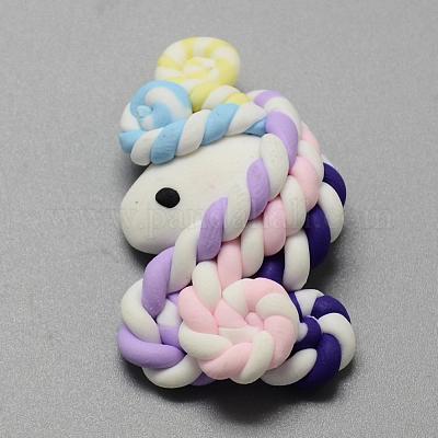 Кабошоны из полимерной глины ручной работы CLAY-Q230-77-1