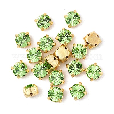 Preciosa® maxima crystal в пришивной чашке Y-PRC-SS16-50520-G-1