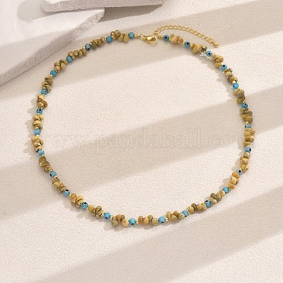 Ожерелье в стиле бохо из натуральных ракушек PS4119-1-1