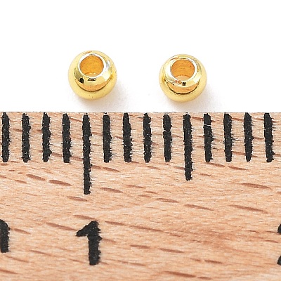 Латунные бусины&nbsp;KK-WH0034-02B-G01-1