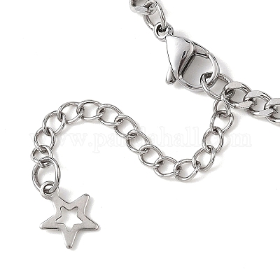 Ожерелья из бисера с кусочками драгоценных камней чакры NJEW-JN05694-1