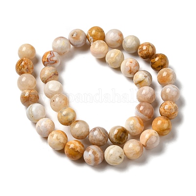 Натуральные сумасшедшие кружевные агатовые бусины G-H298-A12-04-1