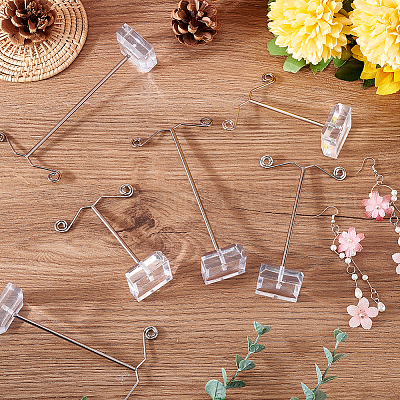 Рамка дисплея железной серьги EDIS-WH0006-19-1